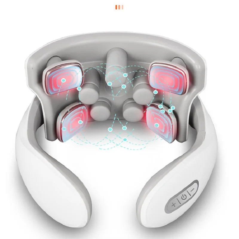 Smart Neck Massager-Muscle Relief & Heat