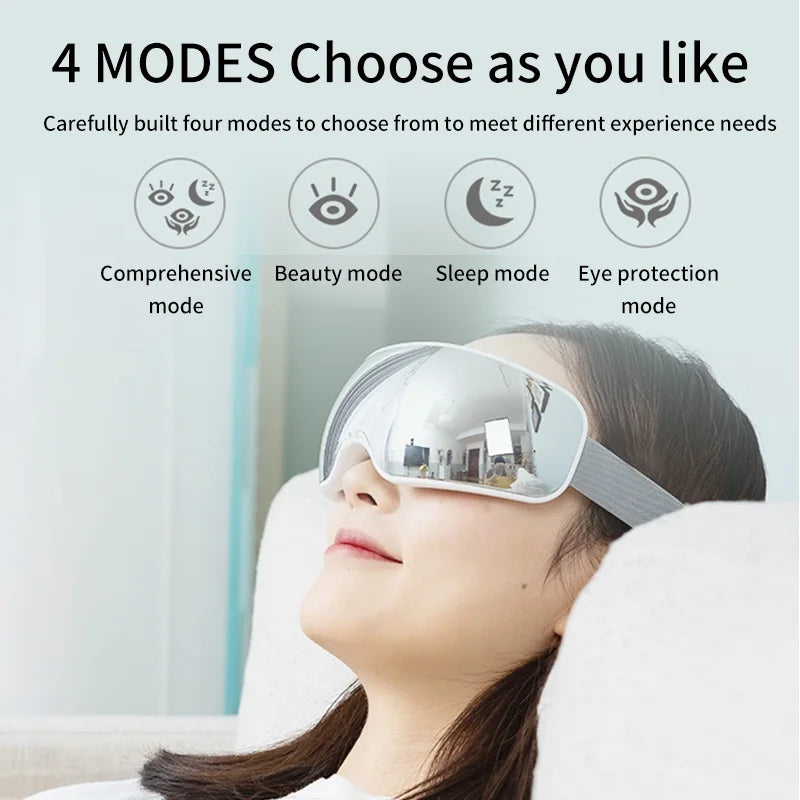 Smart Eye Relaxer-Bluetooth Massager with Heat & Instant Relief