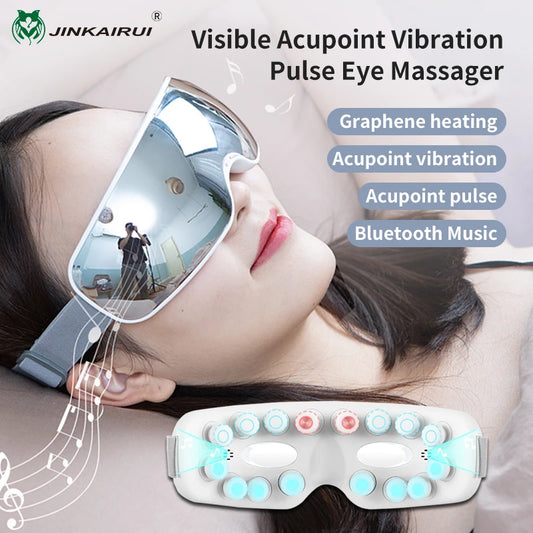 Smart Eye Relaxer-Bluetooth Massager with Heat & Instant Relief