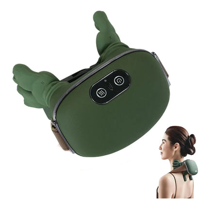 Wireless Real-Hand Neck Massager – Portable Deep Tissue Relief