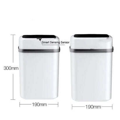 13L Smart Touch Bathroom & Kitchen Trash Bin
