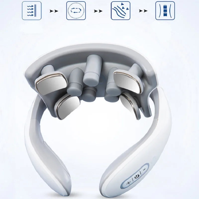 Smart Neck Massager-Muscle Relief & Heat